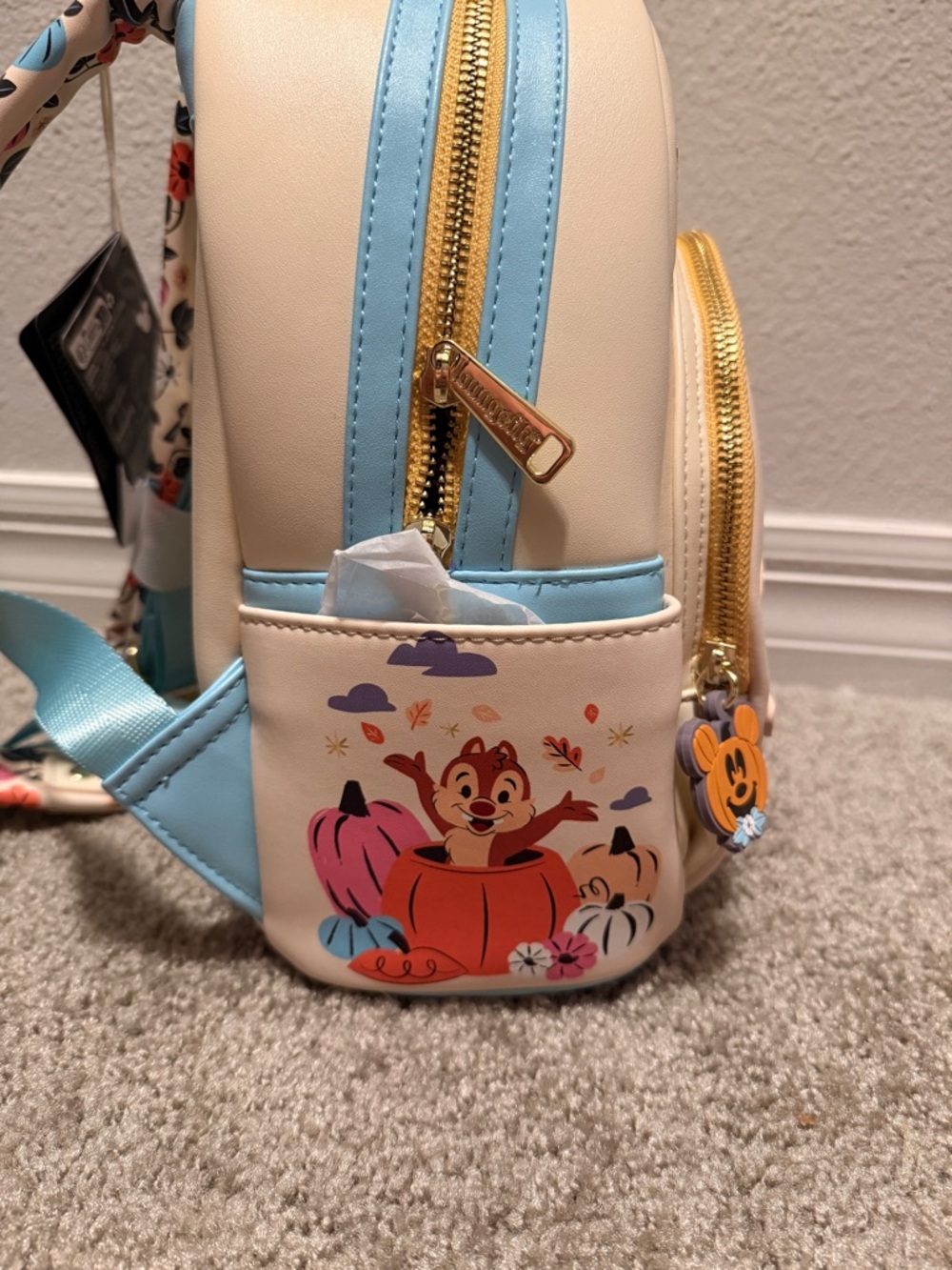 Mickey & Friends Halloween Costume Mini Backpack NWT - Picture 6 of 7